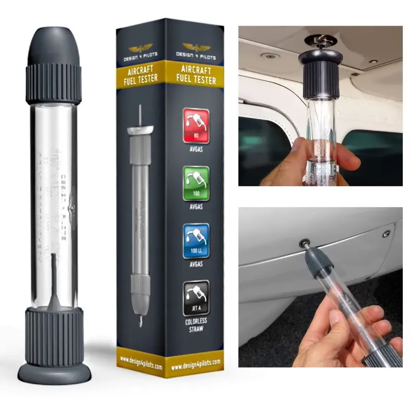 Aircraft Fuel Tester mit 6 Standard Bit-Einsätzen Geprüft