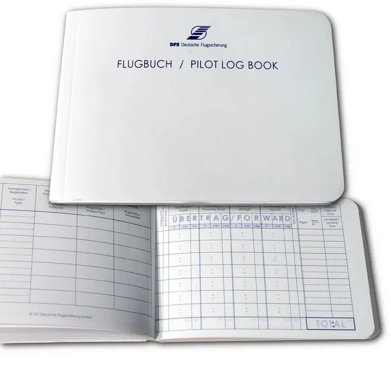 Flugbuch Pilot Logbuch DFS DIN A6 Direkt Vom Hersteller