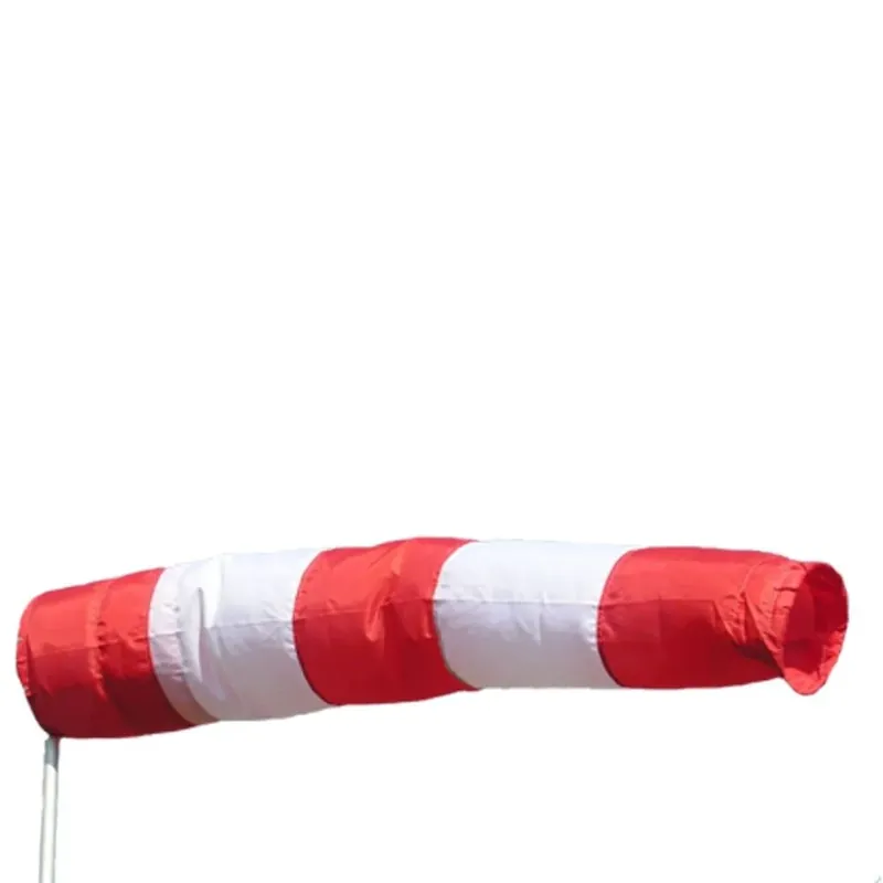 Kracherpreis Flugplatz Windsack 900 x 4500 mm, sehr witterungsbeständig, sehr stabiles Nylongewebe mit Ring gegen verheddern
