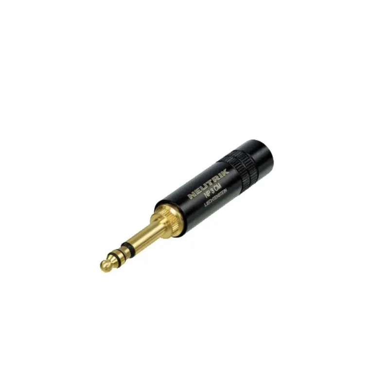 Mikrofonstecker Luftfahrtnorm 3-polig NP3CM-B - Neutrik Begrenztes Angebot