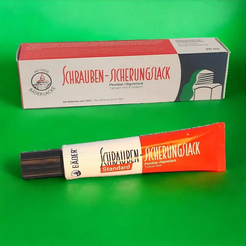 Geprüft Schraubensicherungslack GRÜN 20ml Tube