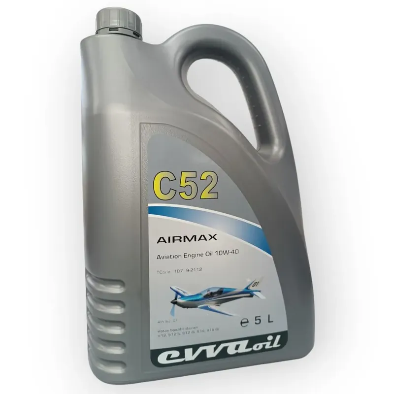 EVVA C 52 AIRMAX Flugmotoren Öl Aviation 10W-40 - 5 Liter Neue Kollektion