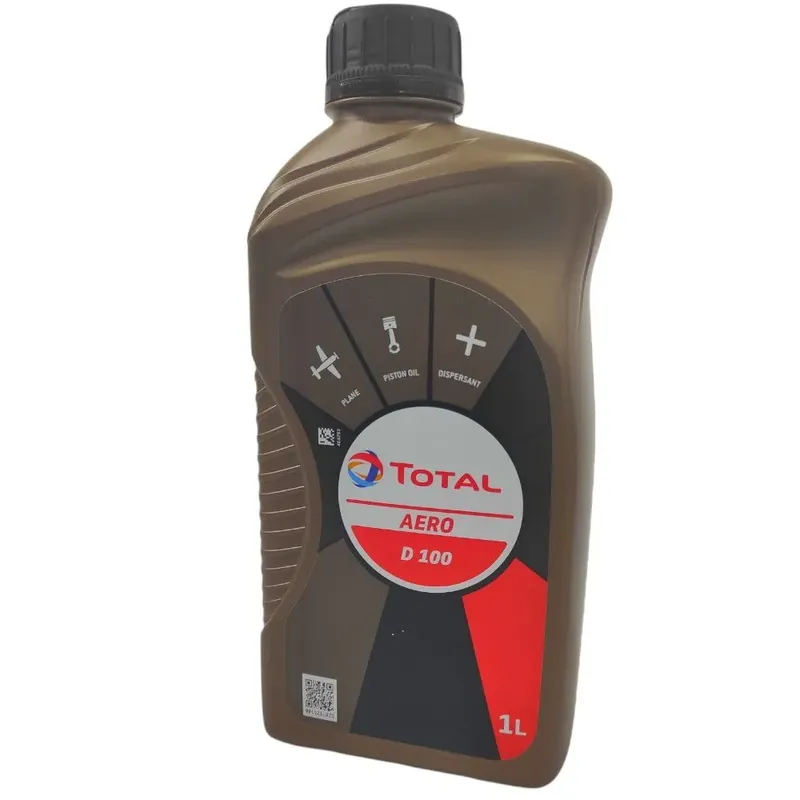 Neue Kollektion TOTAL AERO D 100 Einbereichs Luftfahrtöl für Kolbenmotoren | SAE J-1899 Zertifiziert | 1 Liter