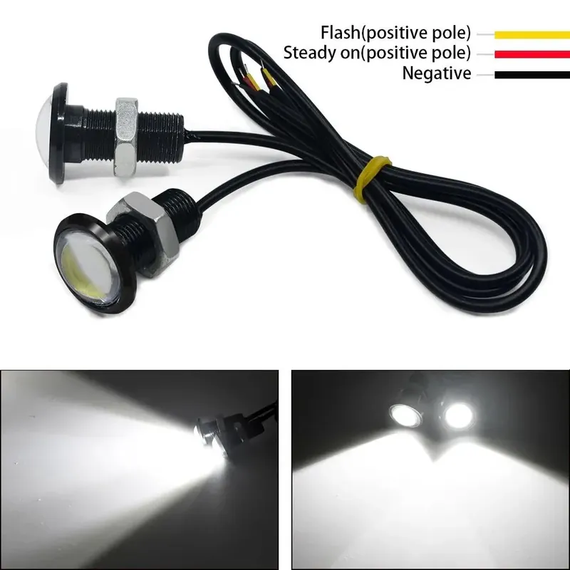 Mini LED Strobes Set 12V - Gewicht: ca. 30g Direkt Vom Hersteller