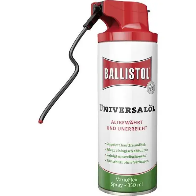 Ballistol VarioFlex 350 ml Spray mit flexiblem Sprühschlauch Preisreduziert