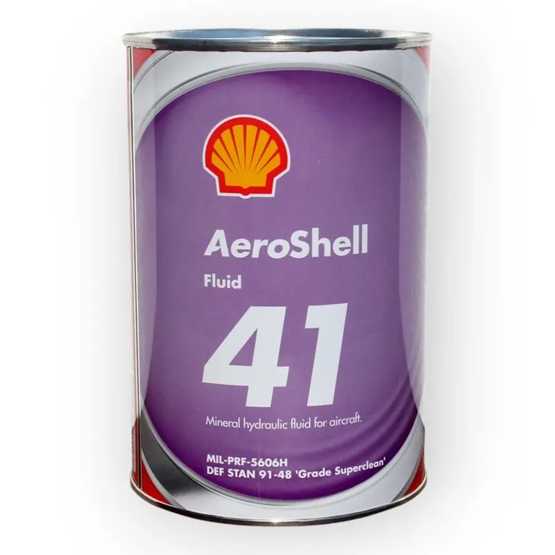 Sichere Zahlung AeroShell Fluid 41 Hydrauliköl 1qt (946 ml) - Legiertes “Superclean” Spezial-Hydrauliköl auf Mineralölbasis
