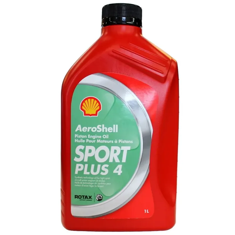 Geprüft AeroShell Oil Sport Plus 4 – Premium Motorenöl für Leichtflugzeuge | ROTAX 912 & 914 | 1 Liter