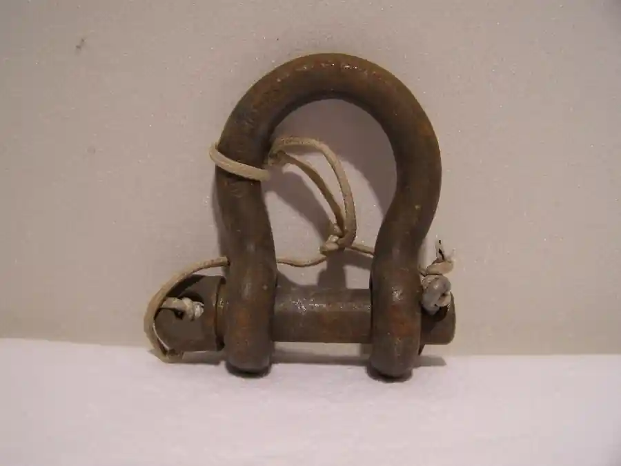 2x US Military Schäkel Schaekel Clevis Shackle MS 70086-1 Fc66 Aktuell