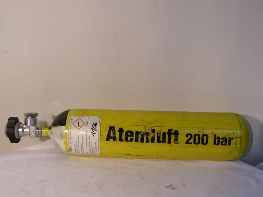 4 Liter Atemluftflasche 200 bar Pressluftflasche Bestseller