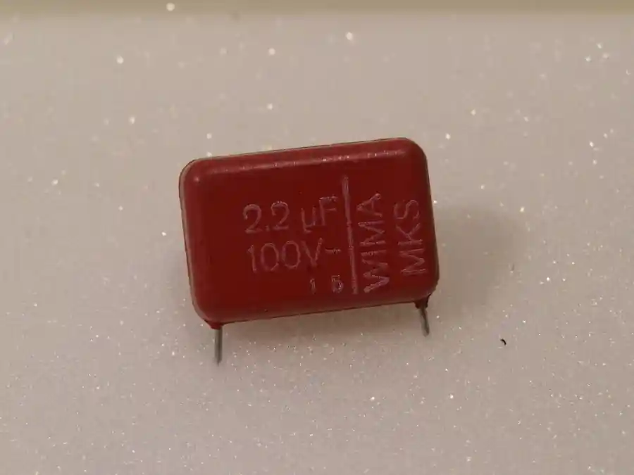 10 x WIMA MKS-Folienkondensator 2.2 µF 100 V Rabatt