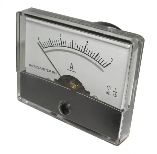 Heißes Angebot 00810.4 Drehspul-Einbaumessinstrument Acro-Meter 60, 3A Kl.2.5