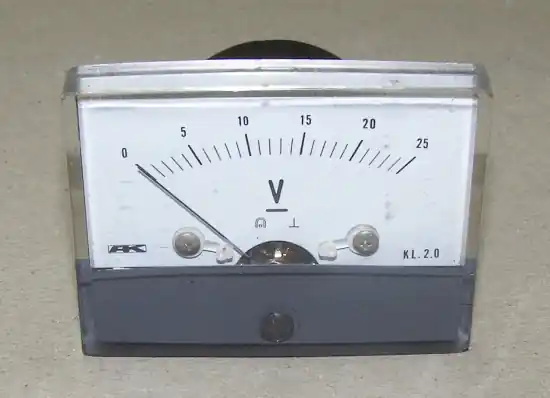 Markenware 00810.5 Drehspul-Einbaumessinstrument für Gleichstrom AK25V Kl. 2.0
