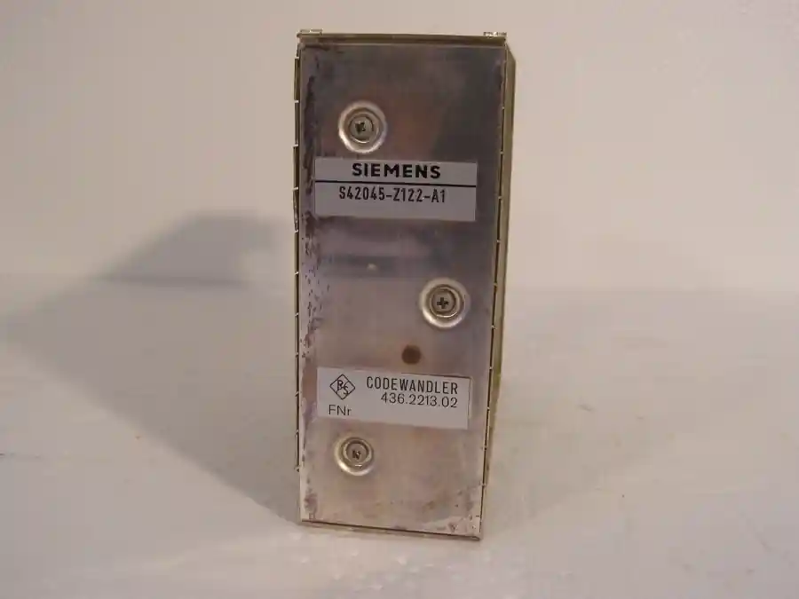 Siemens S42045-Z122-A1 R&S Codewandler 436.2213.02 für Empfänger/Receiver E401 Preis Gesenkt