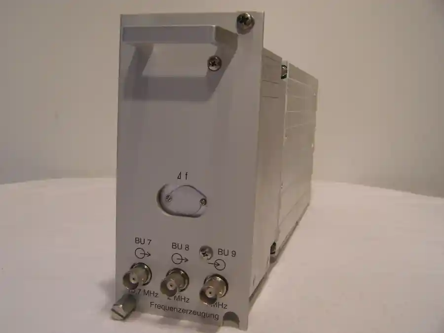Telefunken Ferquenzeinschub TQ 1200 mit Toyocom Crystal Oscillator TCO-613 A Sonderangebot