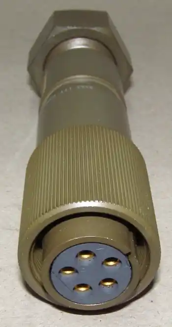 Direkt Vom Hersteller 8443 ITT Cannon-G CA88861-A12B 5-11-01-AL51 Steckverbinder Vers.Nr.5935-I2-I6I-6535