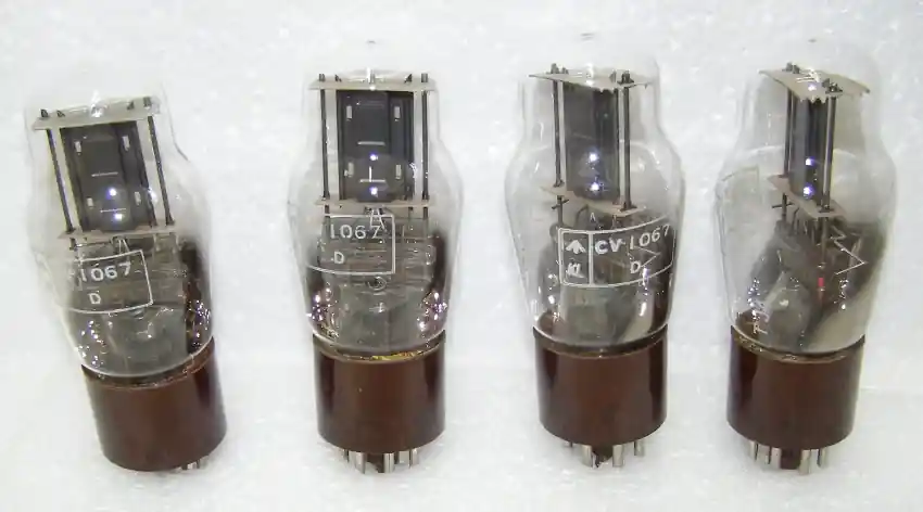 Röhre CV1067 D/ 6J5G / L63 ( 4 Stück = match paired ) Solange Der Vorrat Reicht
