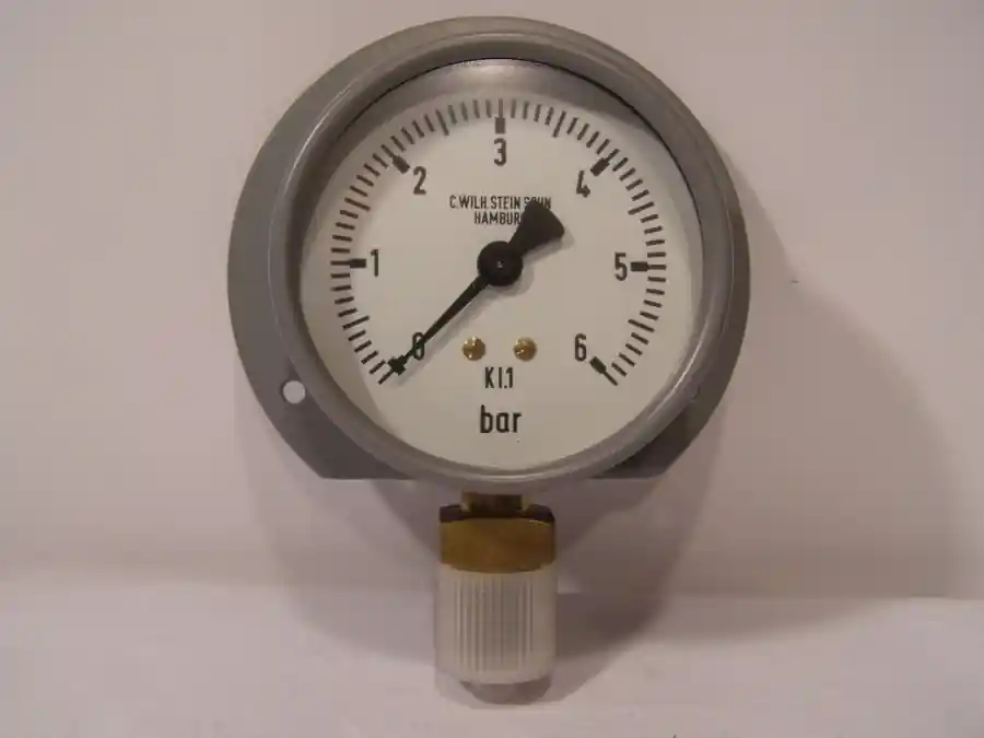 Online Kaufen C.WILH.STEIN SOHN Manometer / Druckanzeige 0....6 bar NOS