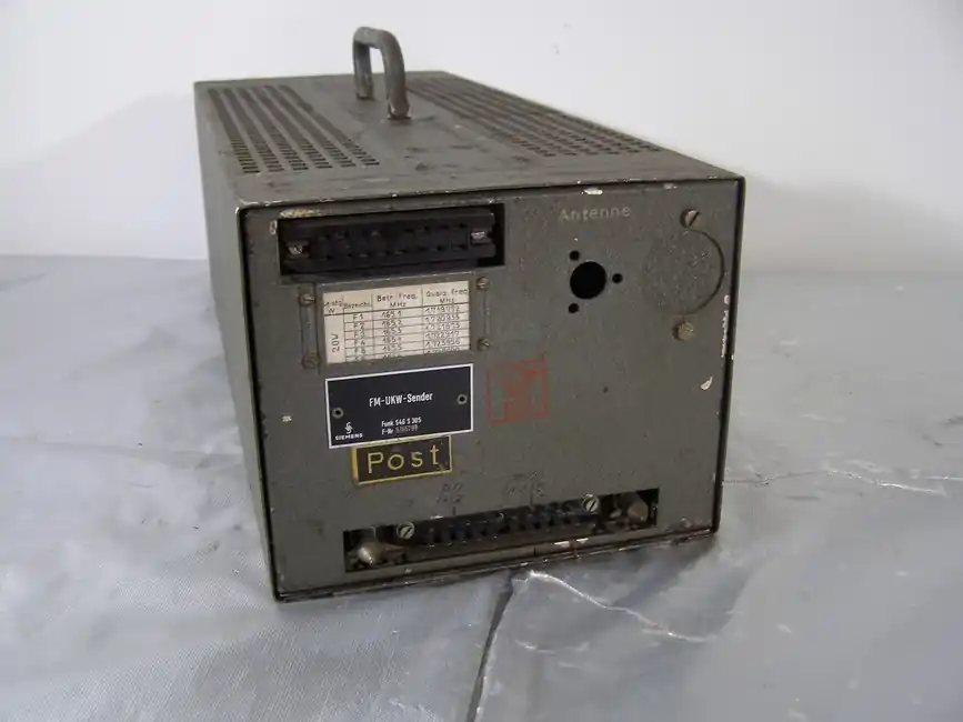Siemens FM-UKW- Sender Funk 546 S 305 Nur Für Kurze Zeit