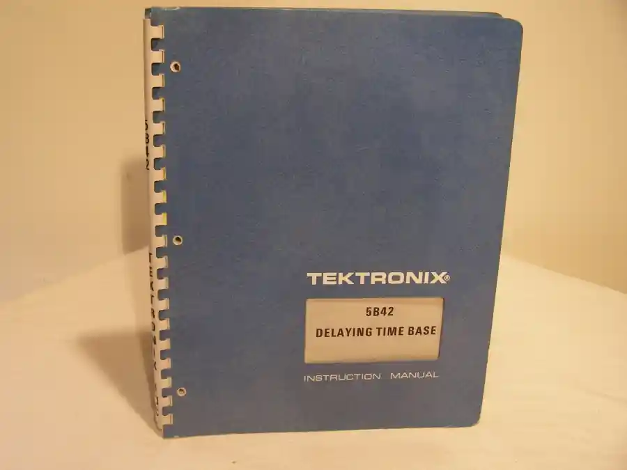 Sale Tektronix Delaying Time Base Type 5B42 Instruction Manual