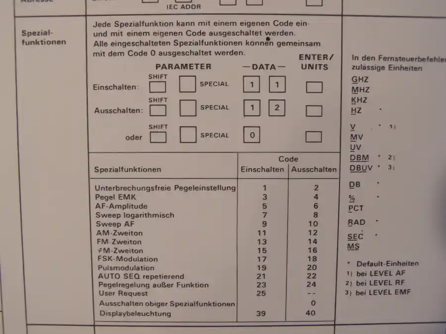 SMH 845 4225 Bedienhinweise Rohde & Schwarz CMTA54 Sale
