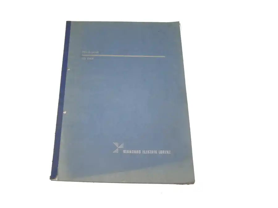 Beschreibung/Handbuch Lorenz Mischgerät Mi 544 Sichere Zahlung