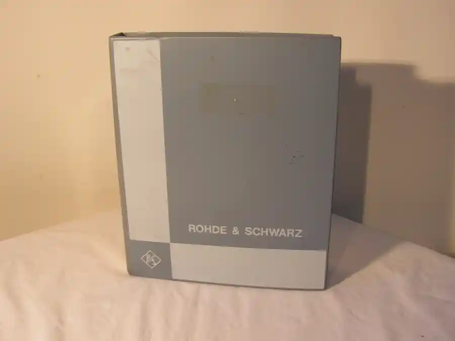 Neue Kollektion Rohde & Schwarz 1-KW-Kurzwellensender SK 1/39 Band 3 Beschreibung