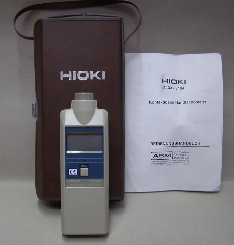Heißes Angebot HIO.1 HIOKI Kontaktloses Handtachometer Typ 3403 von ASM