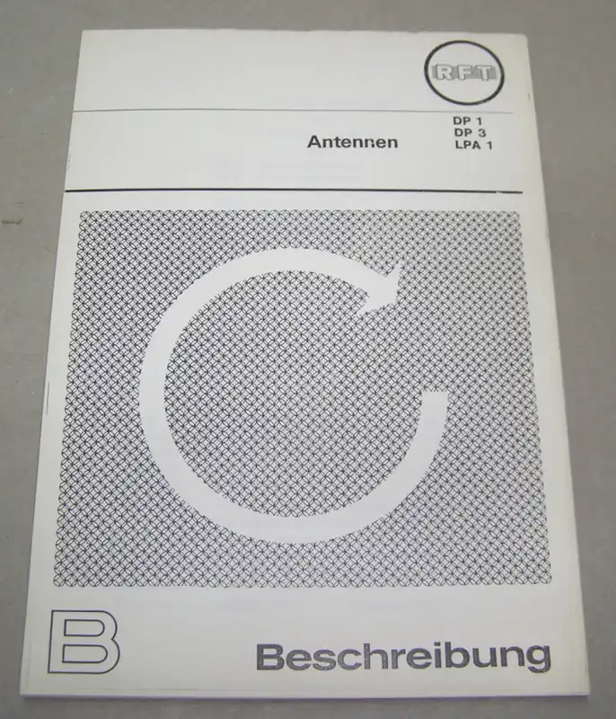 B.15 Beschreibung RFT Antennen DP 1 / DP 3 / LPA 1 Schneller Versand