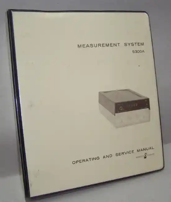 Neu HP Measurement System Operating and Service Manual