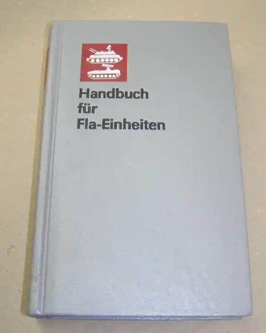 B.34 Buch NVA "Handbuch für Fla-Einheiten", 1990 Jetzt Kaufen
