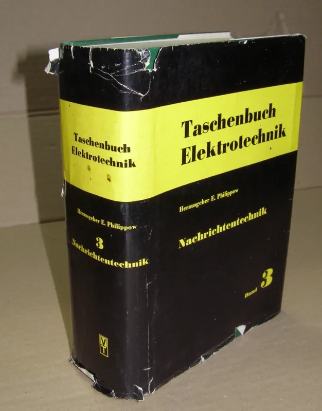 B.66 Taschenbuch Elektrotechnik, E. Philippow, Band 3, 1967 Direkt Vom Hersteller