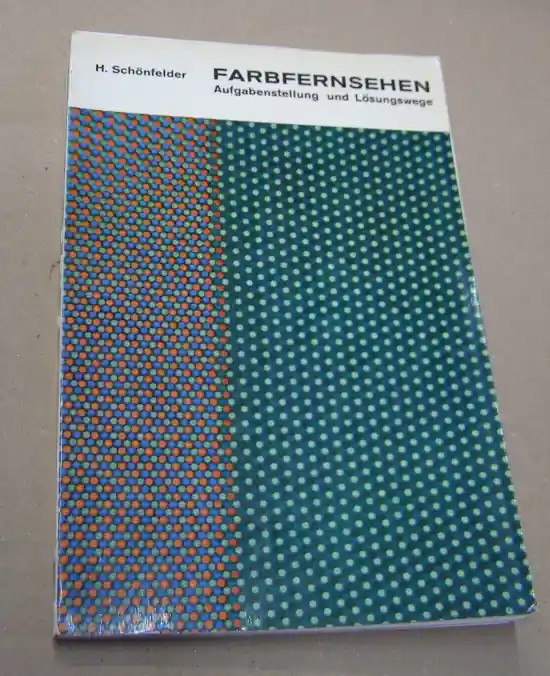 B.41 Sachbuch Farbfernsehen, Aufgabenstellung und Lösungswege Angebot