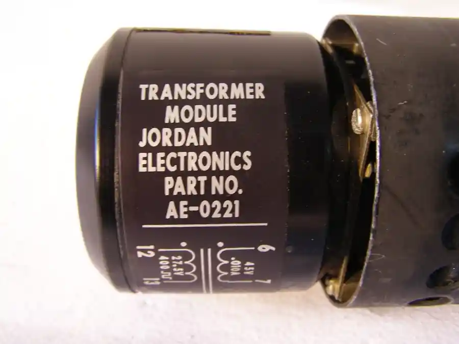 Jordan Electronics Transformer Module AE-0221 110/250V 400Hz Billig
