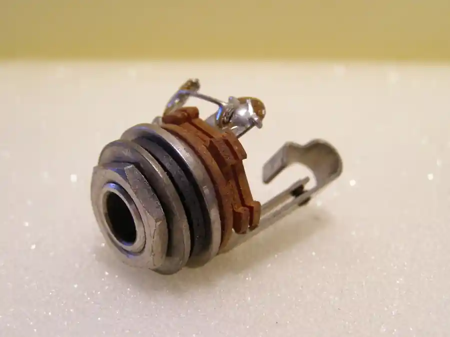 Klinkenbuchse Klinkeneinbaukupplung JJ-089 6.35 mm 5-Stück Zertifiziert