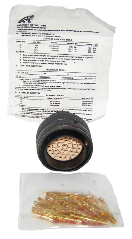 Top-Preis MS24266R20B41P8 Cinch-Steckverbinder Div.
