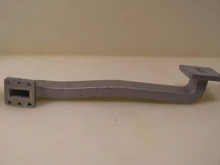 Rechteckigerhohlleiter Hochfrequenz Bauteil 90 Grad Winkel ca.B 22mm x H 11mm Heißes Angebot