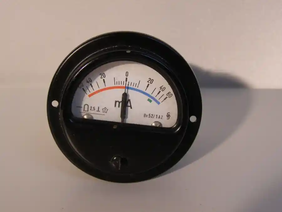 Must-Have Siemens Bv52/1A2 Milliamperemeter Analog-Einbaumessgerät Anzeigebereich 60..0..60mA