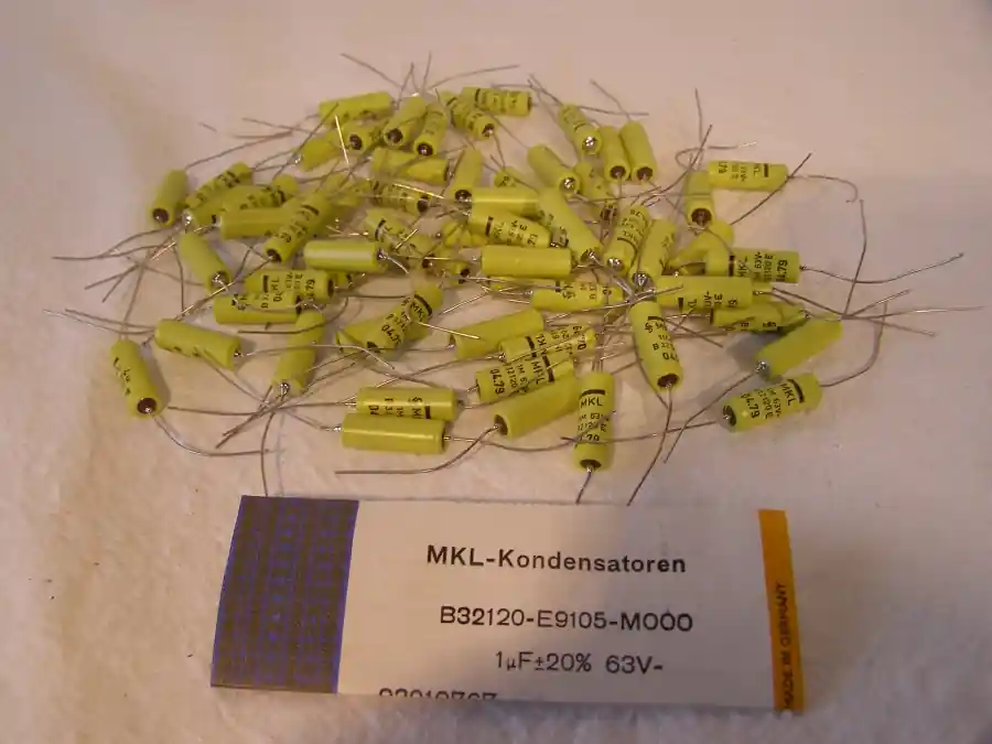 Sichere Zahlung Siemens MKL B321220-E9105-MOOO Kondensator HiFi Koppelkondensator 10-Stück