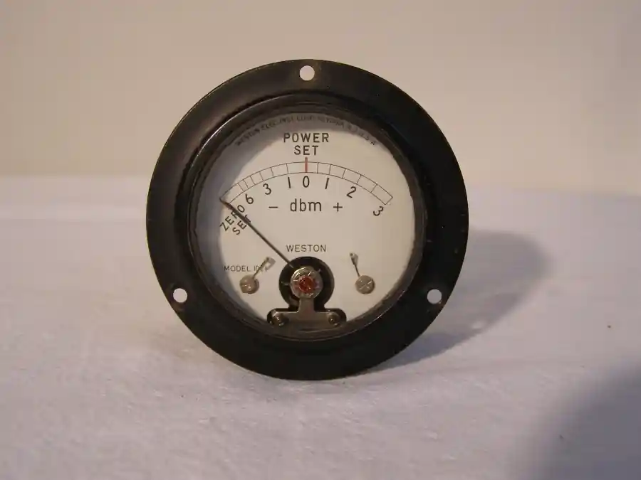 Weston Power SET Analog-Einbaumessgerät Anzeigebereich 6...0....3dbm Sichere Zahlung