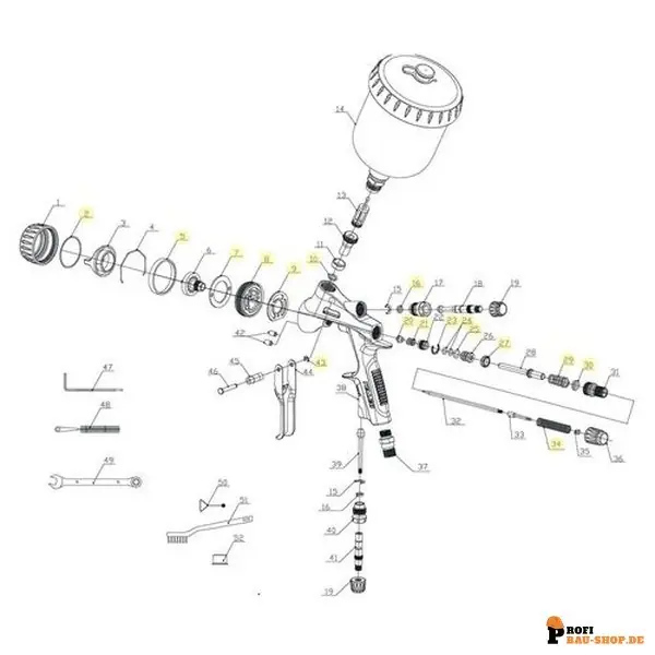 Schneller Versand aircraft FS-FSP-S1 Reparaturset