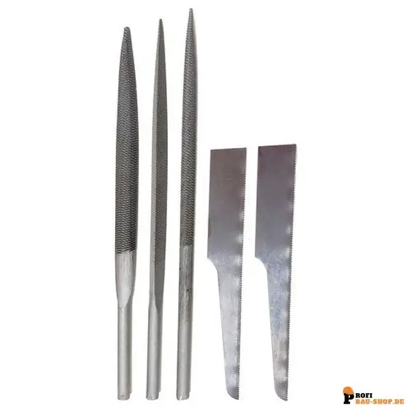 aircraft FS5, 5mm-Schaft, 5-teilig Feilenset Highlight