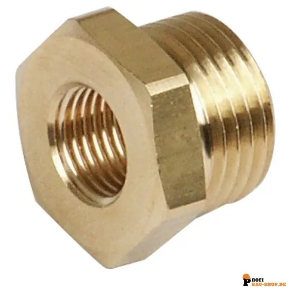 Echt aircraft 3/8" IG x 1/2" AG Reduziernippel kurz