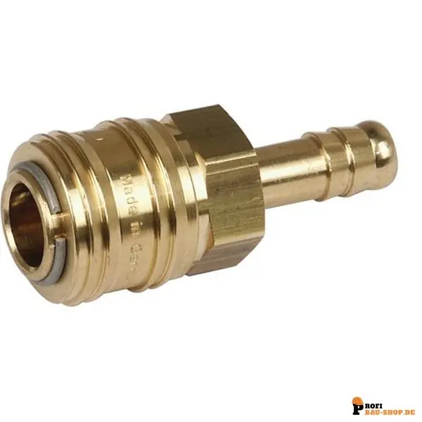 Expressversand aircraft Kupplung mit Schlauchtülle 6 mm / SB