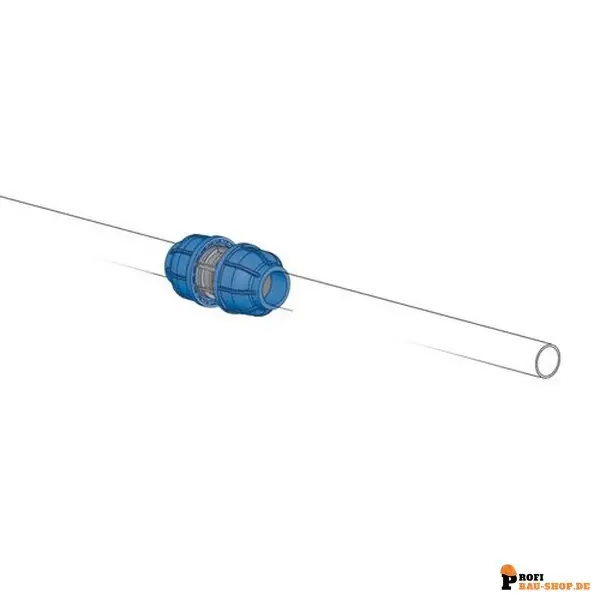 Expressversand aircraft 63 mm Gerader Steckverbinder
