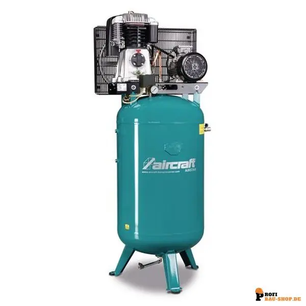 Letzte Chance aircraft AIRSTAR 853/270/10V Stationärer, vertikaler Kolbenkompressor mit Riemenantrieb