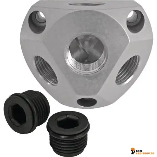 Beliebt aircraft Luftverteilerdose ½" Eingang, ohne Durchgang