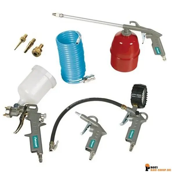 Expressversand aircraft DWS 8 Druckluftwerkzeuge-Set 8-teilig