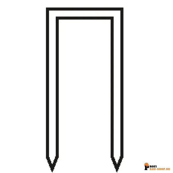 aircraft Klammern Typ 90, 19 mm, Heftklammern Sonderangebot