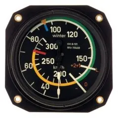 FM.011 Winter Staudruck-Fahrtmesser 6 FMS 4 inkl. EASA Form 1 Saisonangebot