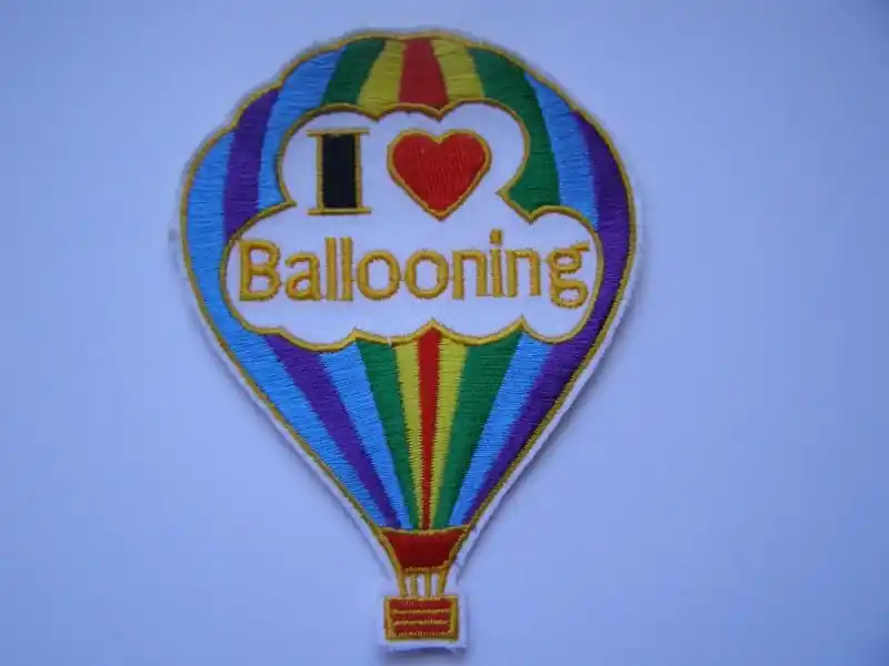 Günstig Aufnäher Nr.3 I love Ballooning